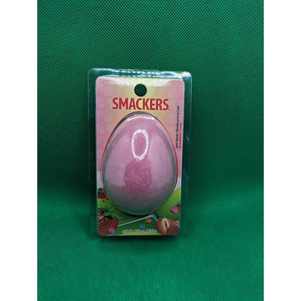 Smackers Easter Egg Bath Bomb Strawberry